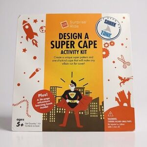 Design A Super Cape Activity Kit Ages 5+ By Surprise Ride - Includes Adventure B